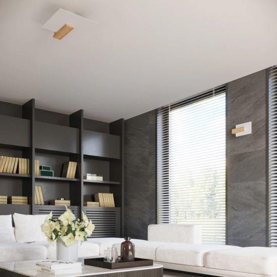 Kinkiet LAPPO naturlane drewno SL.1094 SOLLUX LIGHTING