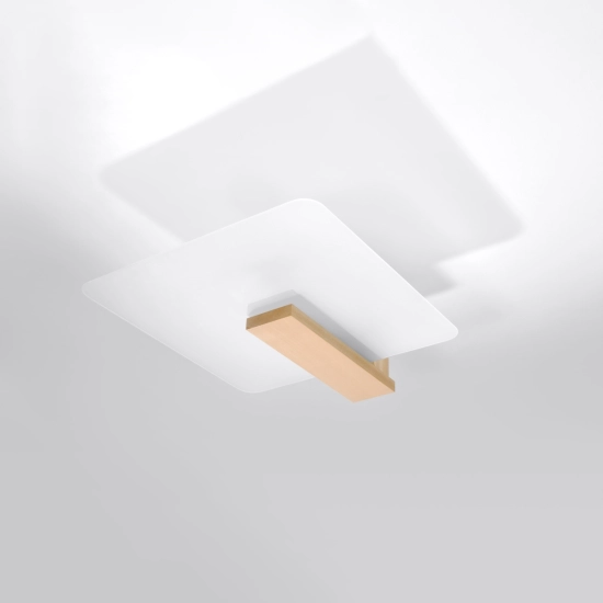 Plafon LAPPO naturlane drewno SL.1095 SOLLUX LIGHTING