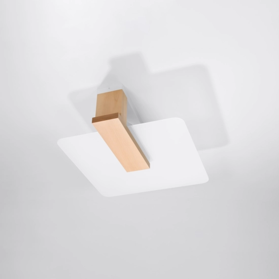 Plafon LAPPO naturlane drewno SL.1095 SOLLUX LIGHTING