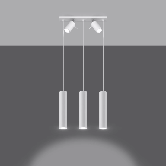 Lampa wisząca RING 3 biały SL.1098 SOLLUX LIGHTING