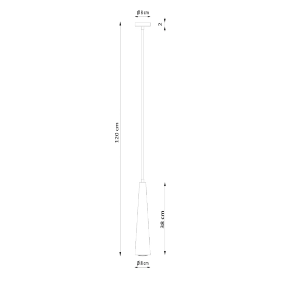 Lampa wisząca SULA 1 naturalne drewno SL.1100 SOLLUX LIGHTING