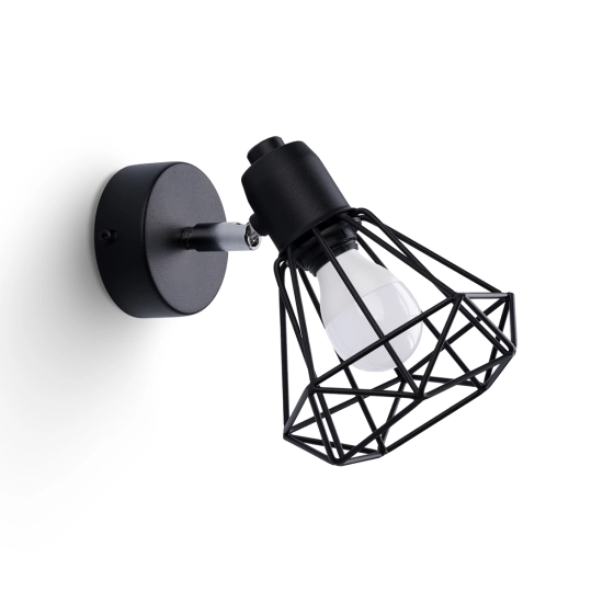 Kinkiet ARTEMIS 1 czarny SL.1105 SOLLUX LIGHTING