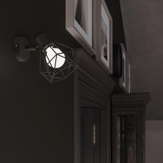Kinkiet ARTEMIS 1 czarny SL.1105 SOLLUX LIGHTING