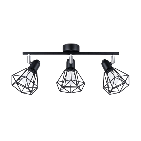 Plafon ARTEMIS 3 czarny SL.1107 SOLLUX LIGHTING