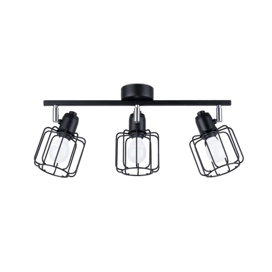 Plafon BELUCI 3 czarny SL.1116 SOLLUX LIGHTING