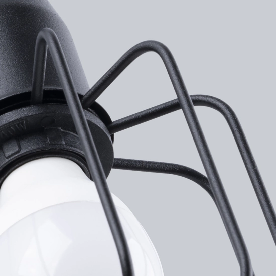 Kinkiet BELUCI 1S czarny SL.1117 SOLLUX LIGHTING