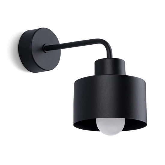 Kinkiet SAVAR 1 czarny SL.1129 SOLLUX LIGHTING