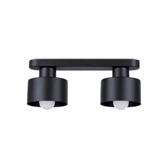 Plafon SAVAR 2 czarny SL.1130 SOLLUX LIGHTING