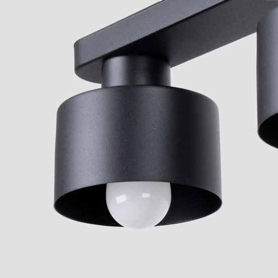 Plafon SAVAR 2 czarny SL.1130 SOLLUX LIGHTING