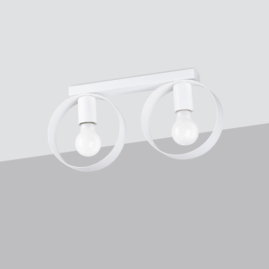 Plafon TITRAN 2 biały SL.1135 SOLLUX LIGHTING