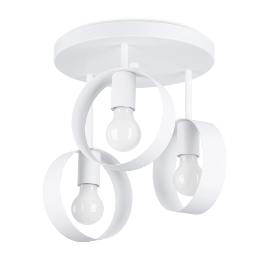 Plafon TITRAN 3 biały SL.1136 SOLLUX LIGHTING
