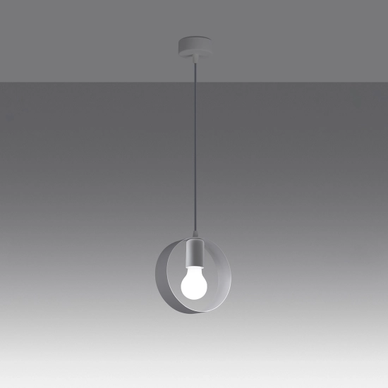Lampa wisząca TITRAN 1 biała SL.1137 SOLLUX LIGHTING