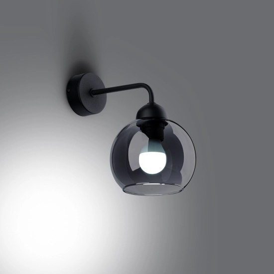 Kinkiet ALINO 1 czarny SL.1139 SOLLUX LIGHTING