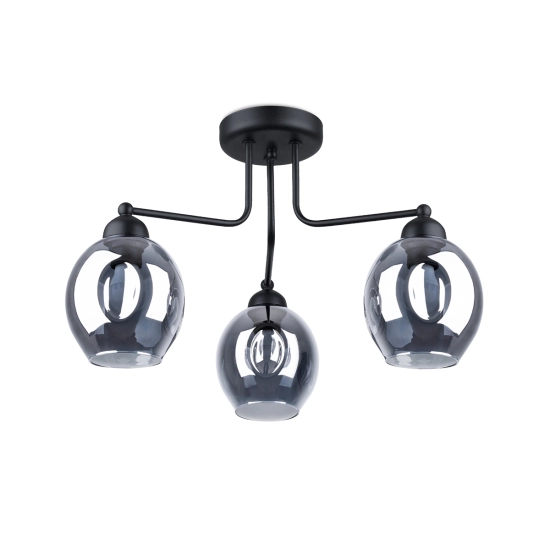Żyrandol FILLAN 3 czarny SL.1144 SOLLUX LIGHTING