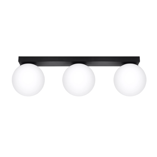 Plafon YOLI 3 czarny SL.1153 SOLLUX LIGHTING