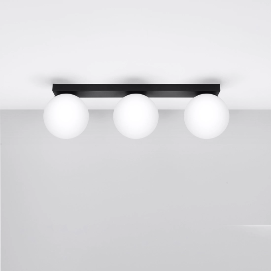 Plafon YOLI 3 czarny SL.1153 SOLLUX LIGHTING