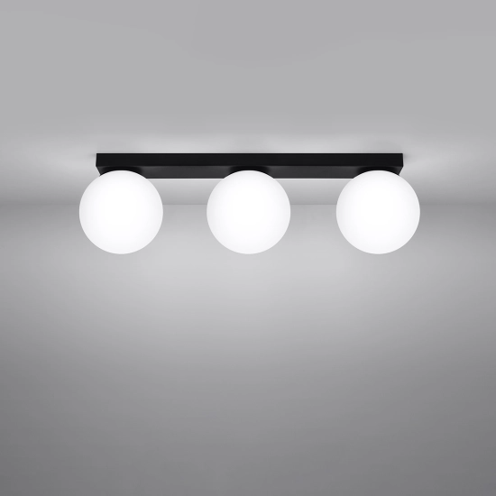 Plafon YOLI 3 czarny SL.1153 SOLLUX LIGHTING