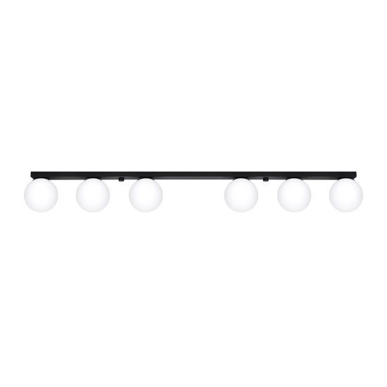 Plafon YOLI 6 czarny SL.1155 SOLLUX LIGHTING