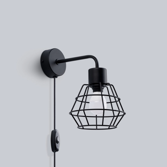 Kinkiet SUBA czarny SL.1164 SOLLUX LIGHTING