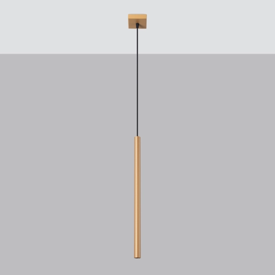 Lampa wisząca PASTELO 1 złota SL.1170 SOLLUX LIGHTING