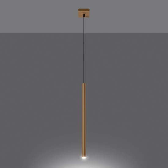 Lampa wisząca PASTELO 1 złota SL.1170 SOLLUX LIGHTING
