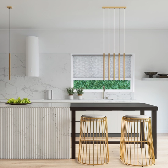 Lampa wisząca PASTELO 3L złota SL.1171 SOLLUX LIGHTING