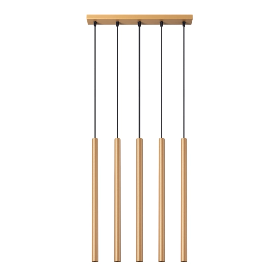 Lampa wisząca PASTELO 5L złota SL.1173 SOLLUX LIGHTING