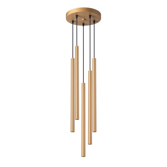Lampa wisząca PASTELO 5P złota SL.1174 SOLLUX LIGHTING