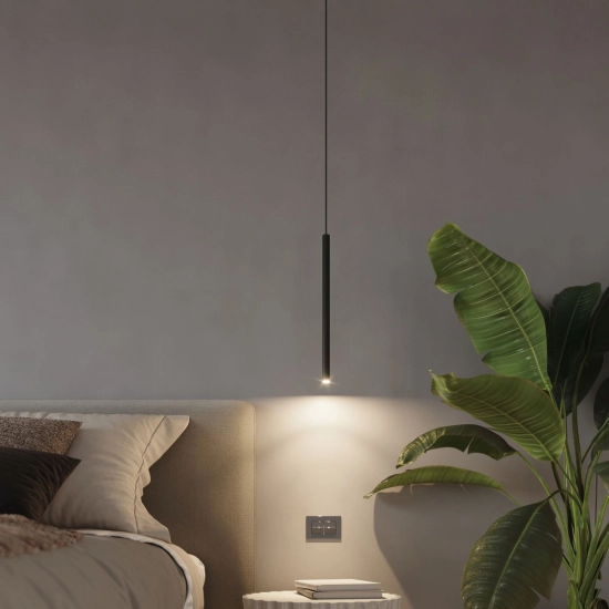 Lampa wisząca PASTELO 5P czarna SL.1176 SOLLUX LIGHTING