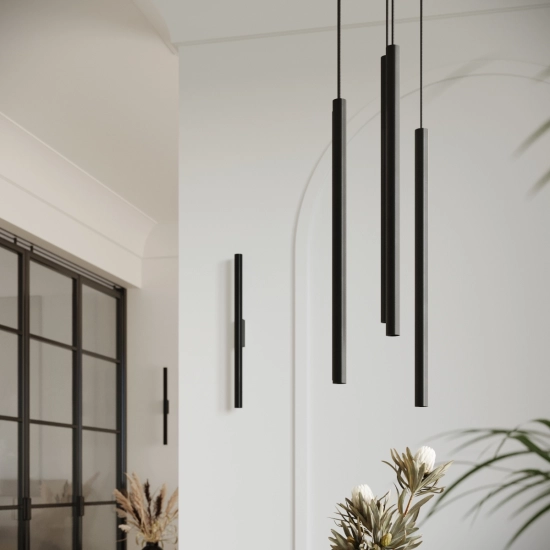 Kinkiet PASTELO 2 czarny SL.1178 SOLLUX LIGHTING