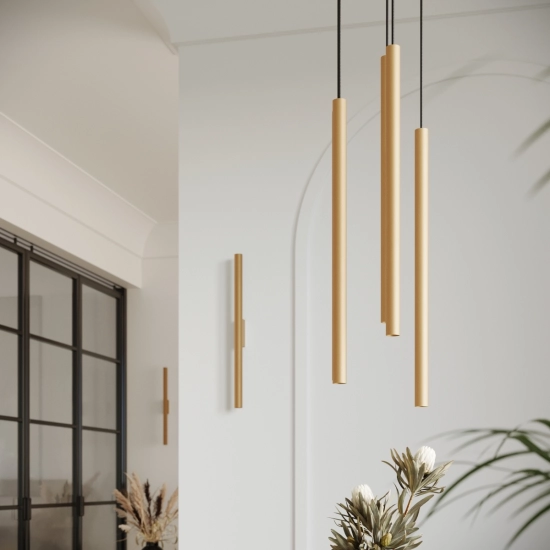 Kinkiet PASTELO 2 złoty SL.1179 SOLLUX LIGHTING