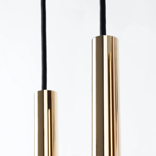 Lampa Wisząca PASTELO 3P złoty połysk SL.1197 SOLLUX LIGHTING