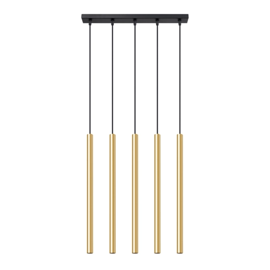 Lampa Wisząca PASTELO 5L złoty połysk SL.1198 SOLLUX LIGHTING