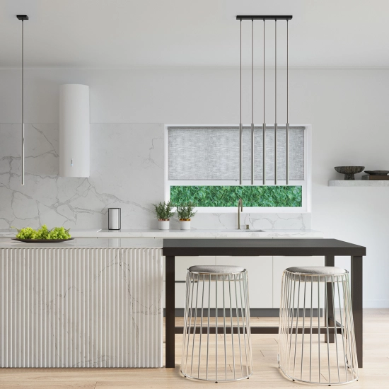 Lampa Wisząca PASTELO 1 chrom SL.1199 SOLLUX LIGHTING