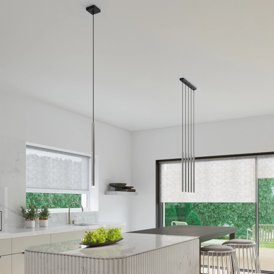 Lampa Wisząca PASTELO 1 chrom SL.1199 SOLLUX LIGHTING