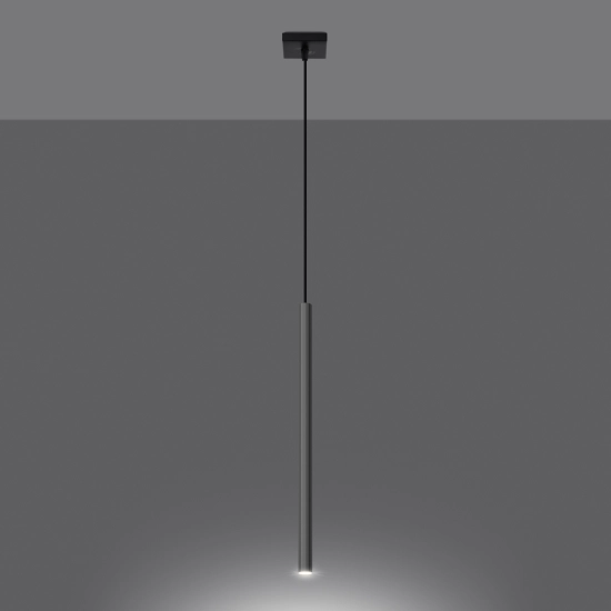 Lampa Wisząca PASTELO 1 chrom SL.1199 SOLLUX LIGHTING