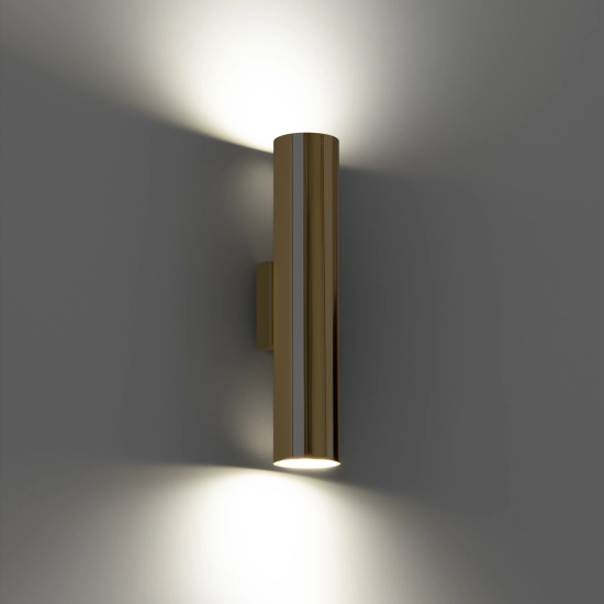 Kinkiet LAGOS 2 złoty połysk SL.1202 SOLLUX LIGHTING