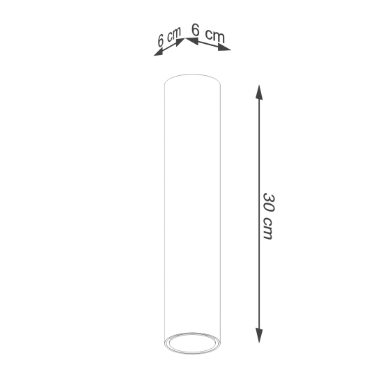Plafon LAGOS 30 złoty połysk SL.1203 SOLLUX LIGHTING