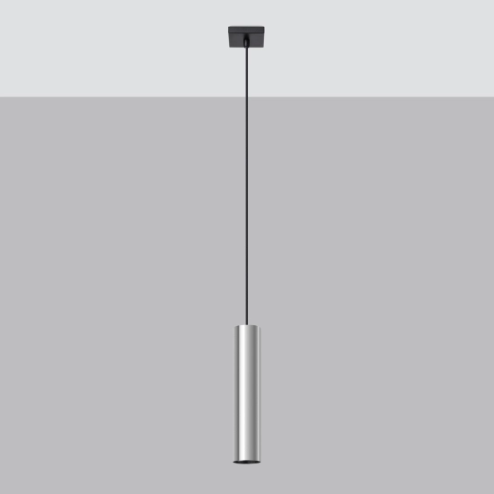 Lampa Wisząca LAGOS 1 chrom SL.1204 SOLLUX LIGHTING