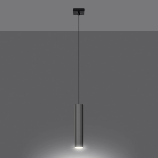 Lampa Wisząca LAGOS 1 chrom SL.1204 SOLLUX LIGHTING