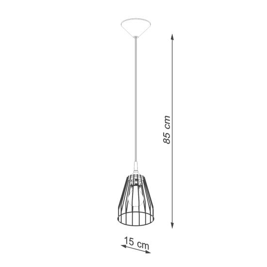 Lampa wisząca LEYO SL.1205 SOLLUX LIGHTING