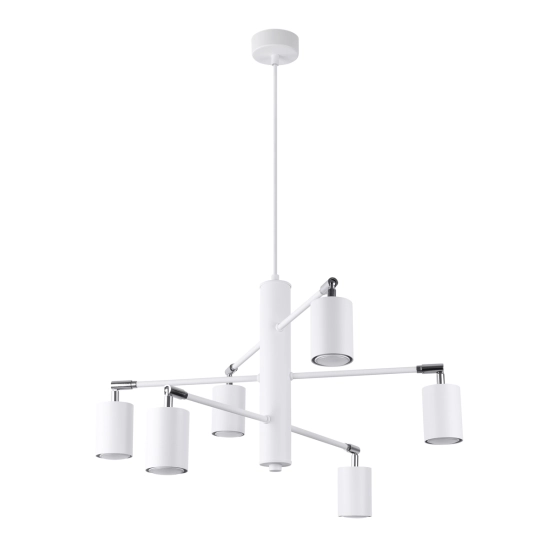 Żyrandol LEMMI 6 biały SL.1206 SOLLUX LIGHTING