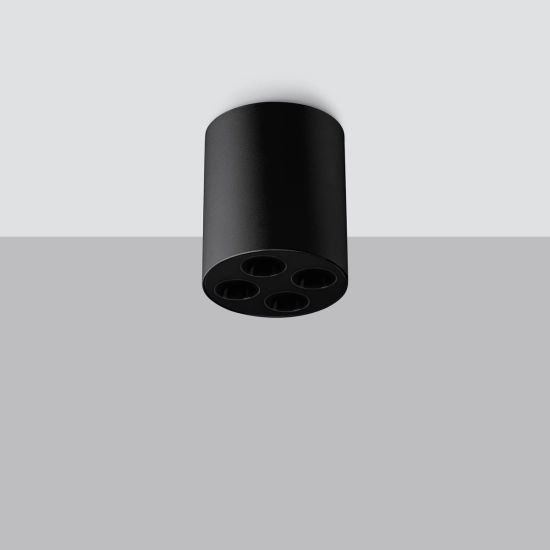 Plafon ZOE czarny LED SL.1210 SOLLUX LIGHTING