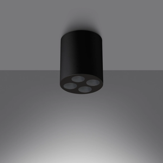 Plafon ZOE czarny LED SL.1210 SOLLUX LIGHTING