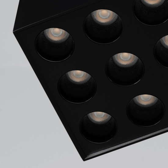 Plafon OZZY czarny LED SL.1211 SOLLUX LIGHTING