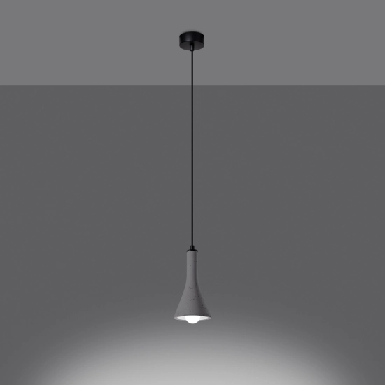 Lampa wisząca REA 1 beton SL.1223 SOLLUX LIGHTING