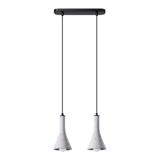Lampa wisząca REA 2 beton SL.1224 SOLLUX LIGHTING