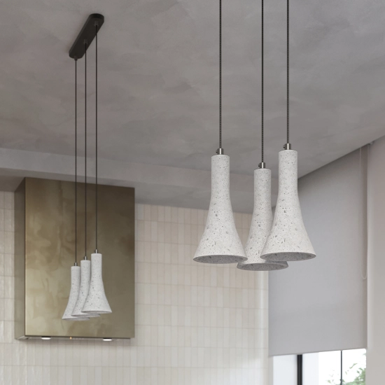 Lampa wisząca REA 3P beton SL.1226 SOLLUX LIGHTING