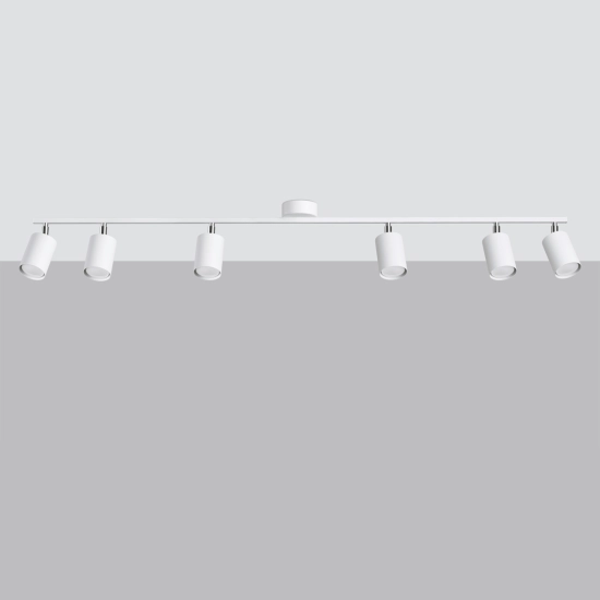 Plafon LEMMI 6L biały SL.1228 SOLLUX LIGHTING