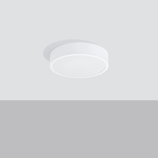 Plafon ONYX 30 biały LED 3000K SL.1243 SOLLUX LIGHTING